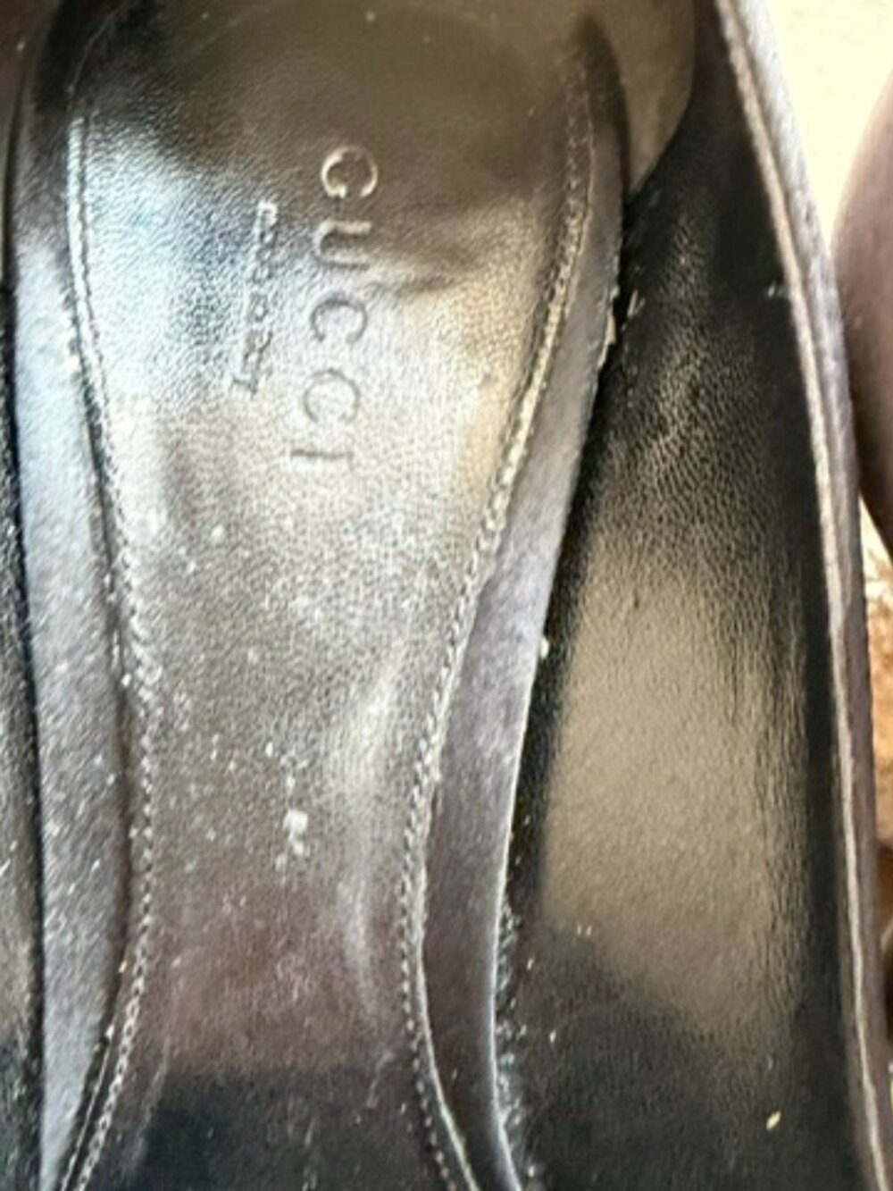 Gucci Satin Crystal Horsebit pumps - Picture 6 of 16